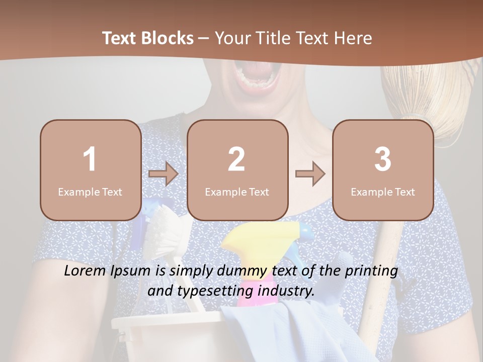 Worker Yell Hired PowerPoint Template