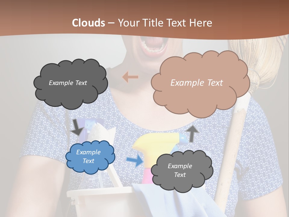 Worker Yell Hired PowerPoint Template