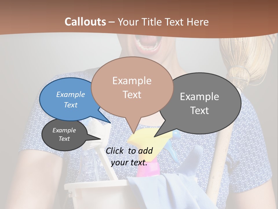 Worker Yell Hired PowerPoint Template
