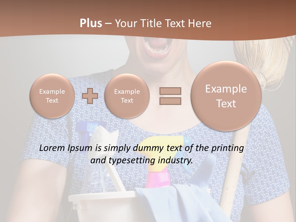 Worker Yell Hired PowerPoint Template