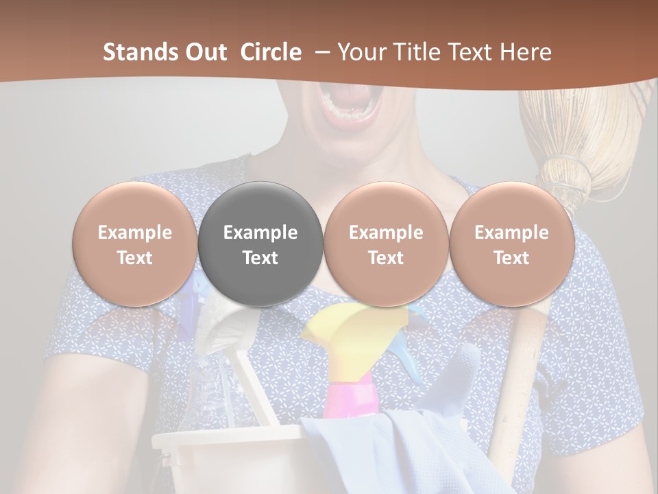 Worker Yell Hired PowerPoint Template