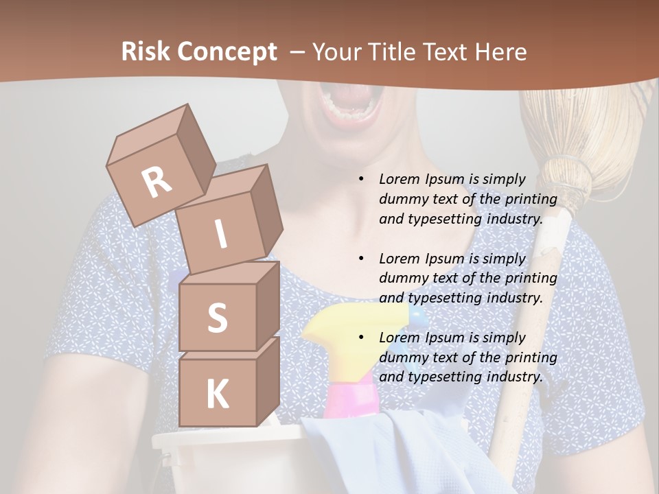 Worker Yell Hired PowerPoint Template