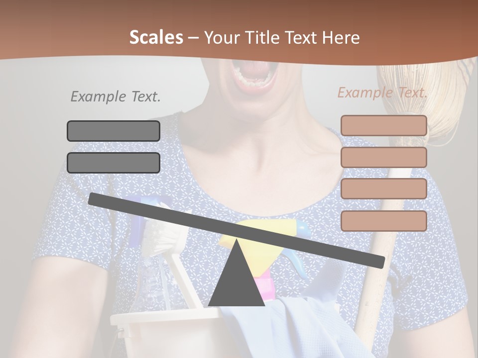 Worker Yell Hired PowerPoint Template