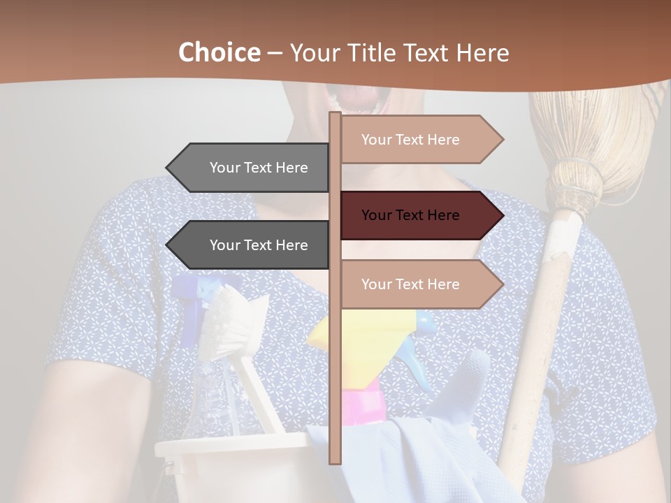 Worker Yell Hired PowerPoint Template