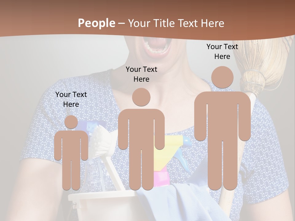 Worker Yell Hired PowerPoint Template