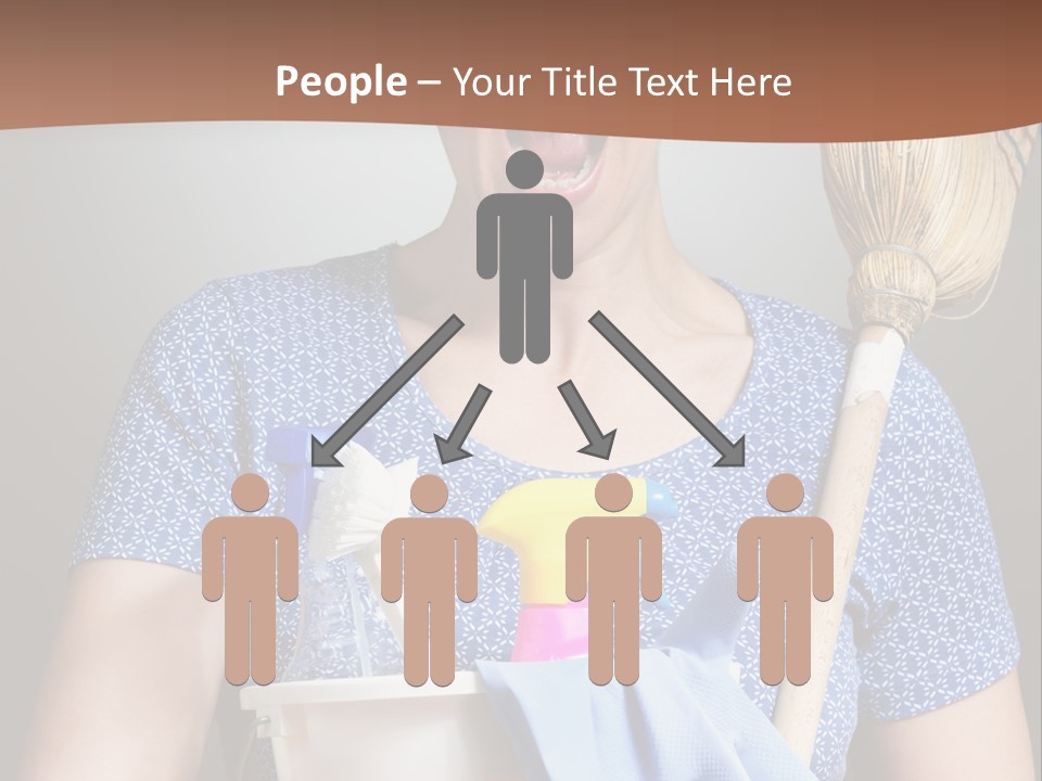 Worker Yell Hired PowerPoint Template