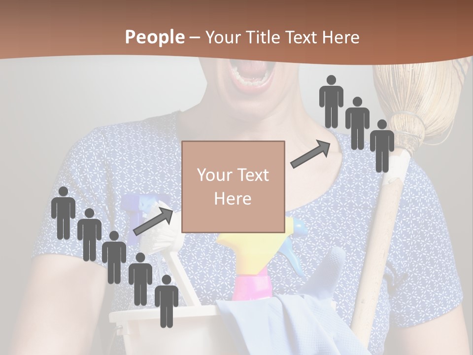 Worker Yell Hired PowerPoint Template