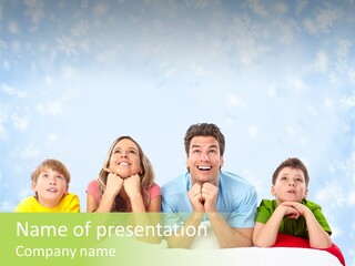 Year Infant Box PowerPoint Template