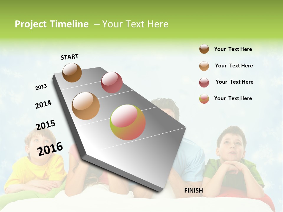 Year Infant Box PowerPoint Template