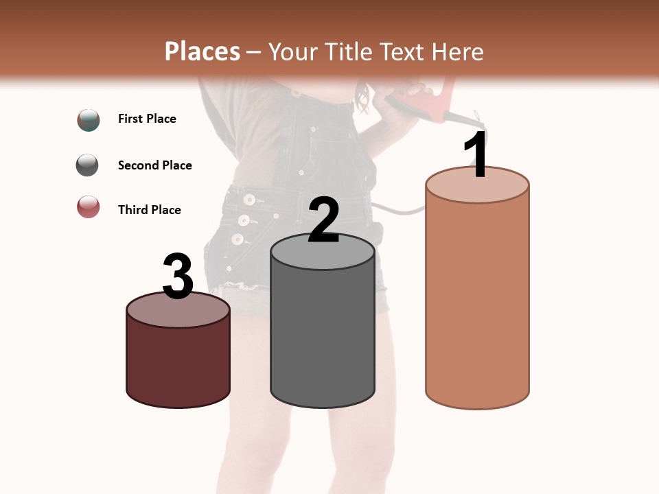 Helmet Model Long PowerPoint Template