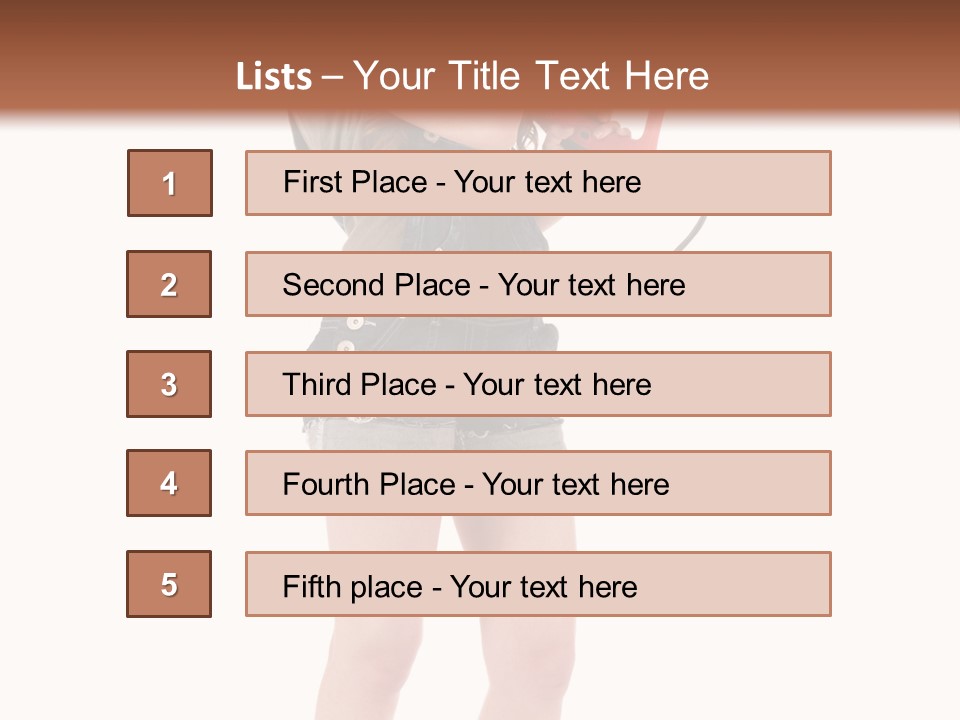Helmet Model Long PowerPoint Template