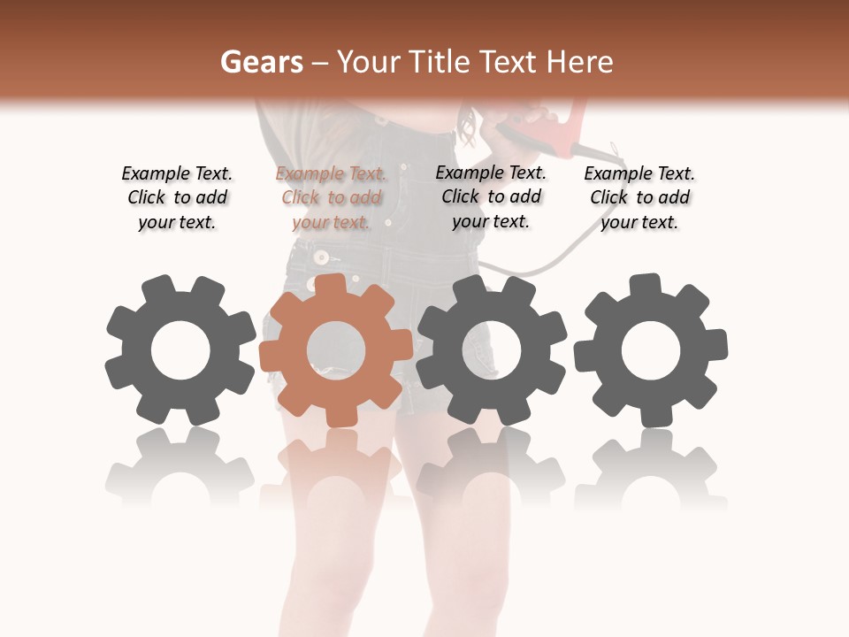 Helmet Model Long PowerPoint Template