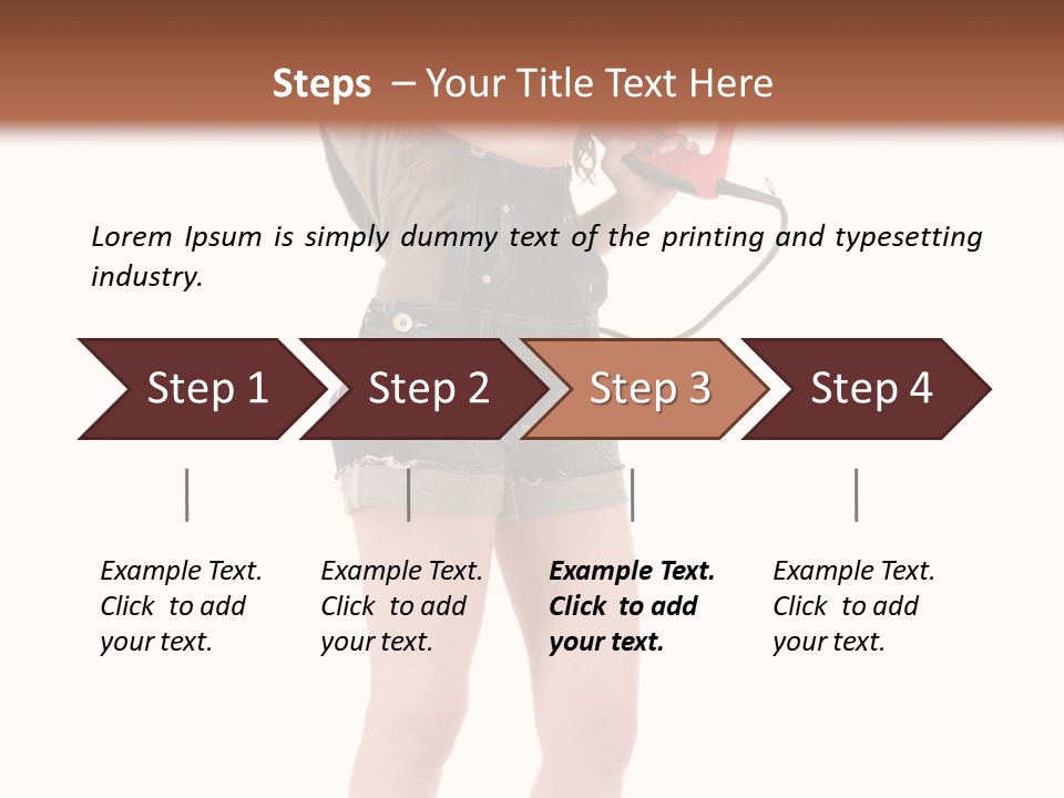 Helmet Model Long PowerPoint Template