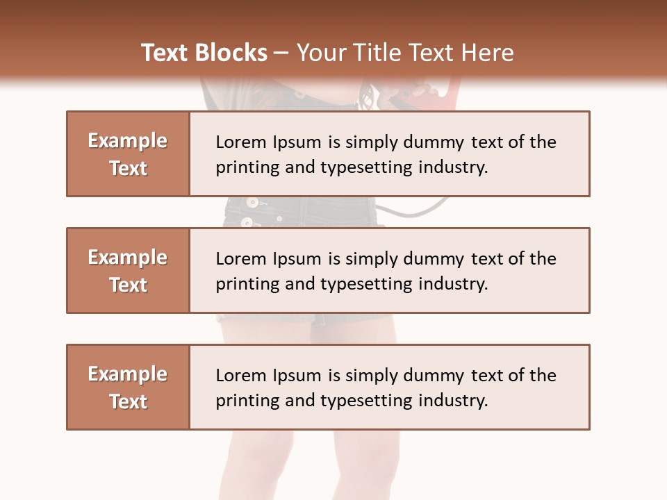 Helmet Model Long PowerPoint Template