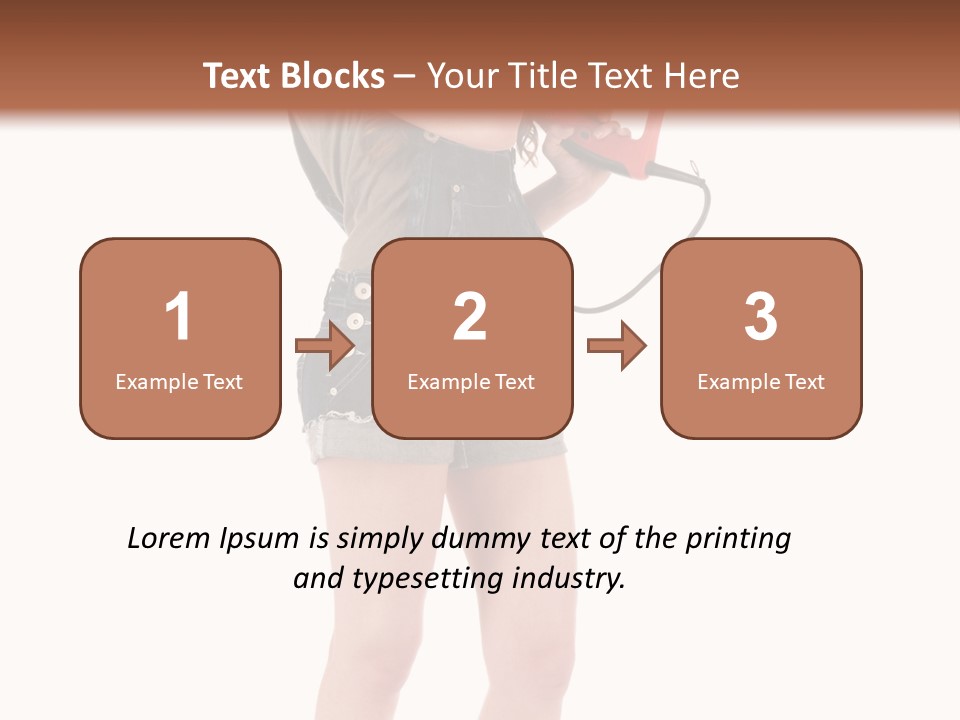 Helmet Model Long PowerPoint Template