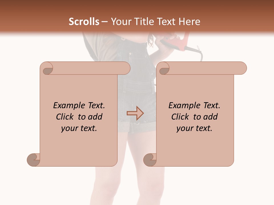Helmet Model Long PowerPoint Template