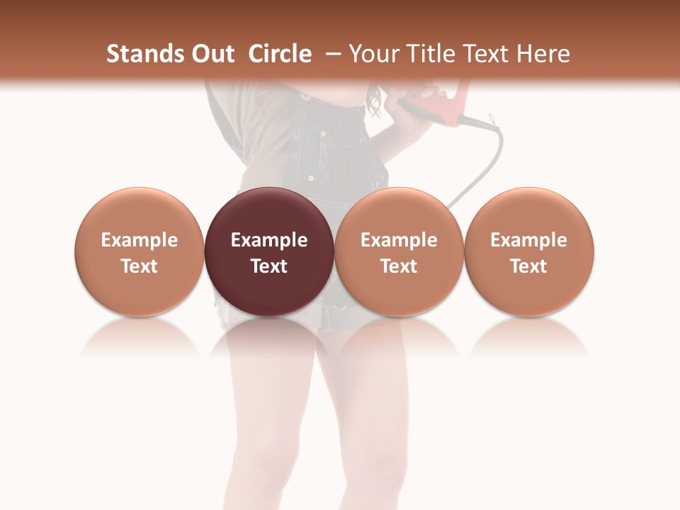 Helmet Model Long PowerPoint Template