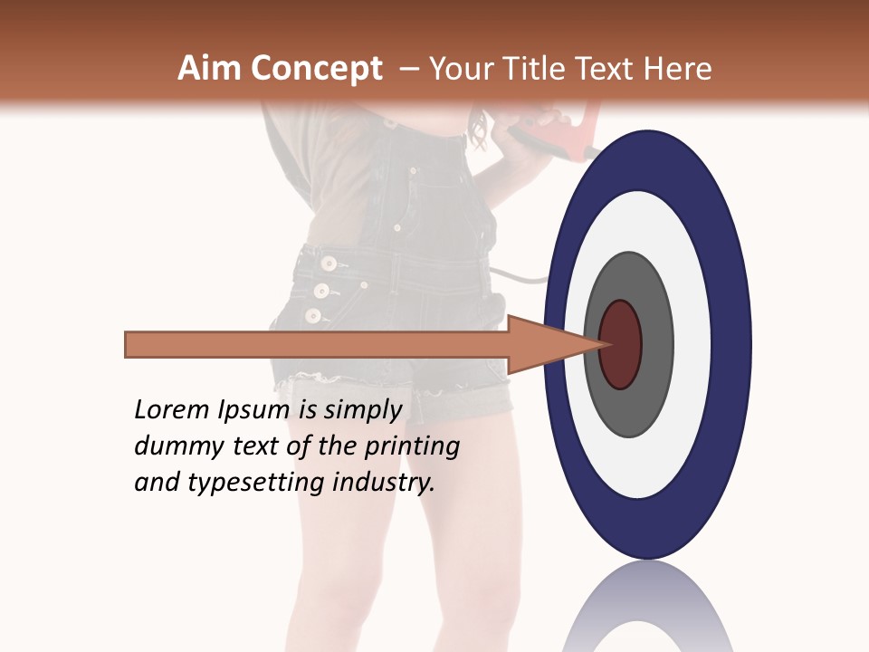 Helmet Model Long PowerPoint Template