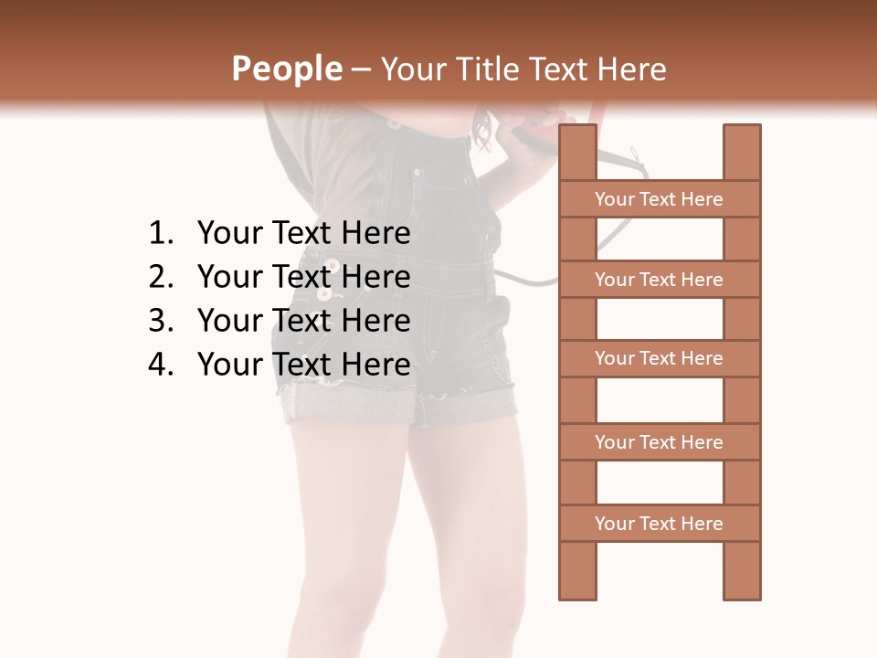 Helmet Model Long PowerPoint Template
