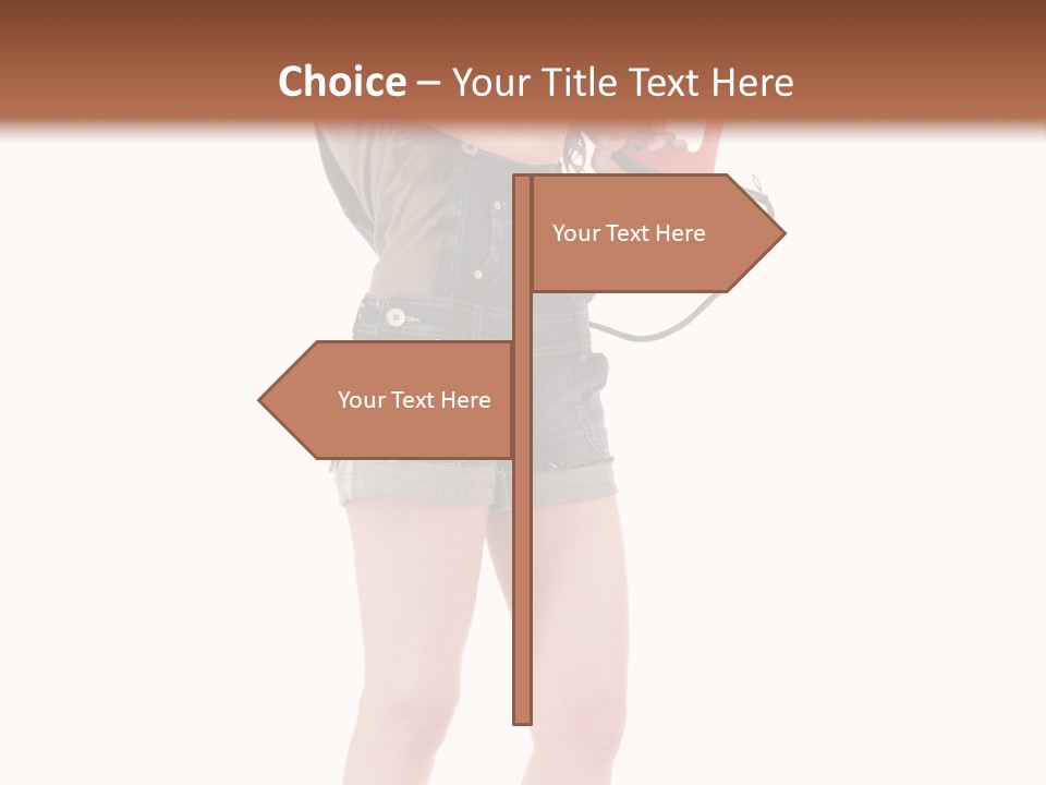 Helmet Model Long PowerPoint Template