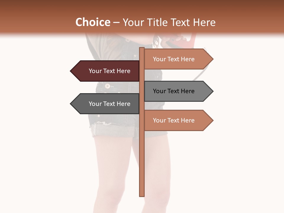 Helmet Model Long PowerPoint Template
