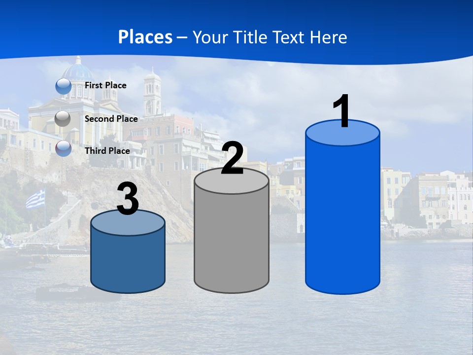 Flag People Vacations PowerPoint Template