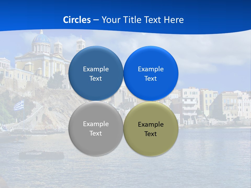 Flag People Vacations PowerPoint Template