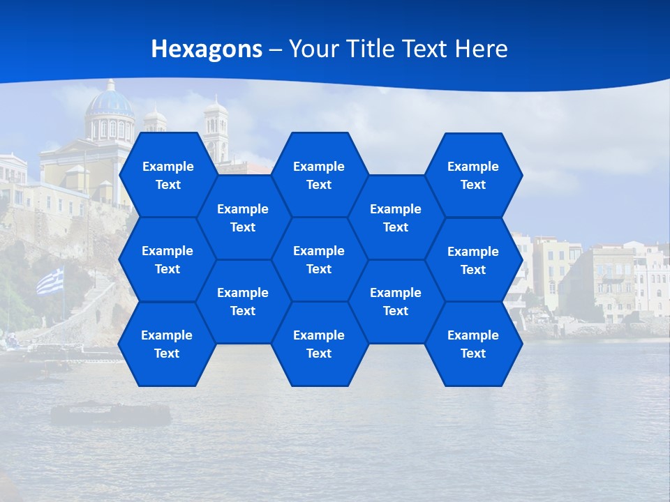 Flag People Vacations PowerPoint Template