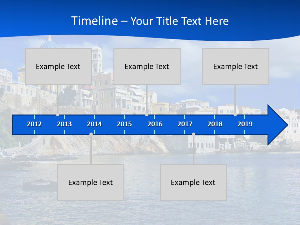Flag People Vacations PowerPoint Template