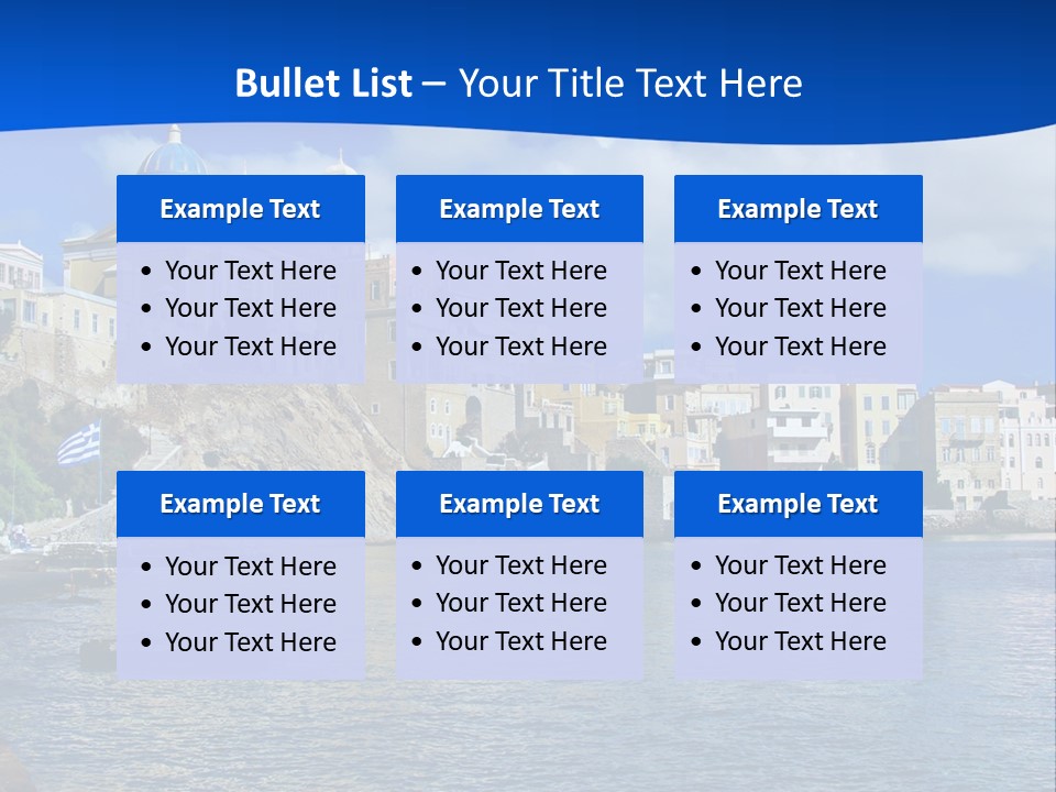 Flag People Vacations PowerPoint Template