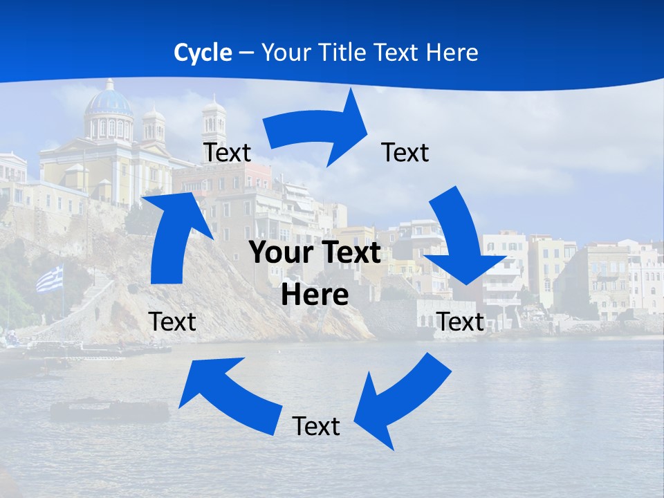 Flag People Vacations PowerPoint Template