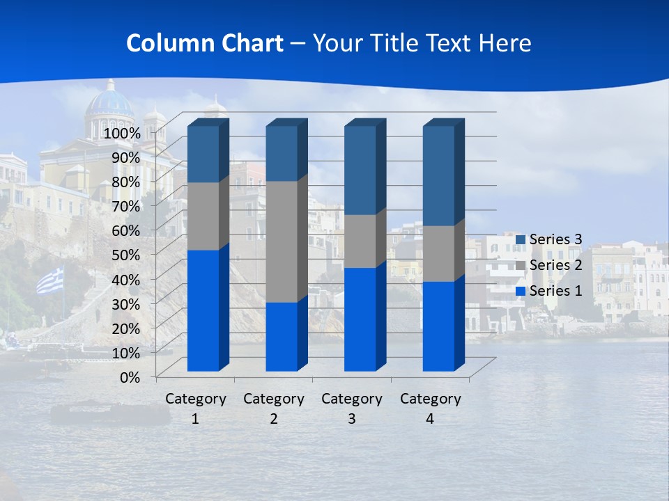 Flag People Vacations PowerPoint Template