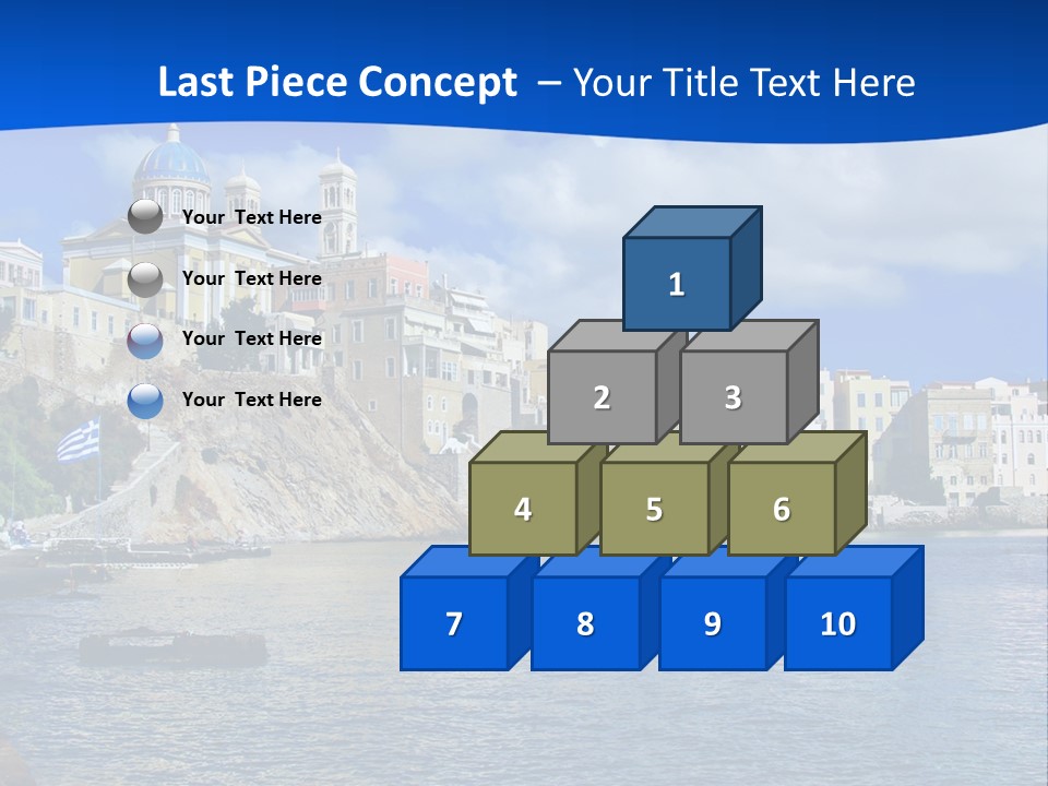 Flag People Vacations PowerPoint Template