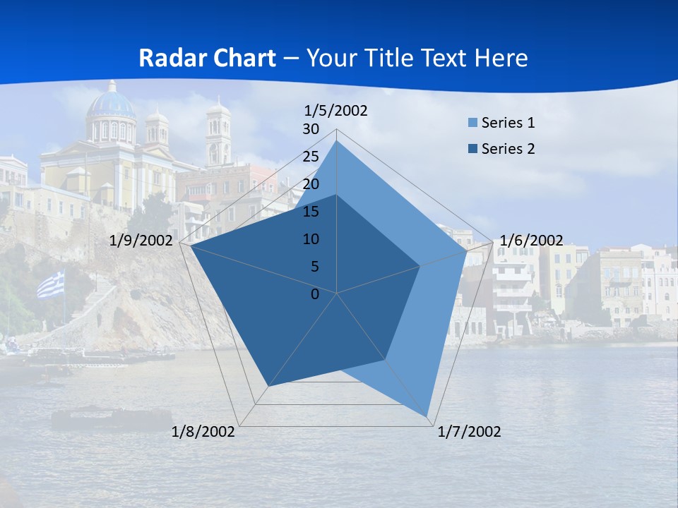 Flag People Vacations PowerPoint Template