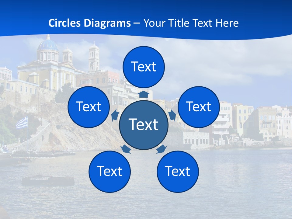 Flag People Vacations PowerPoint Template