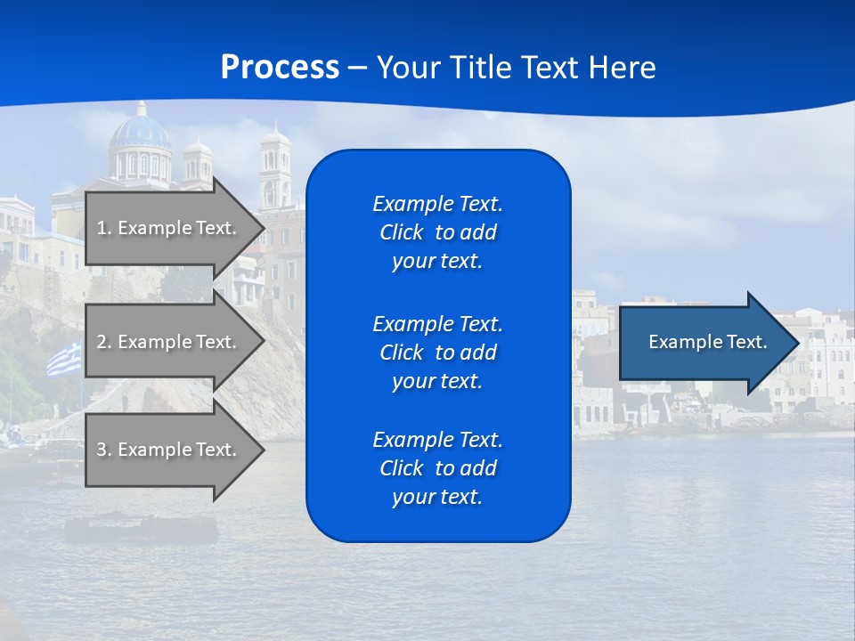 Flag People Vacations PowerPoint Template
