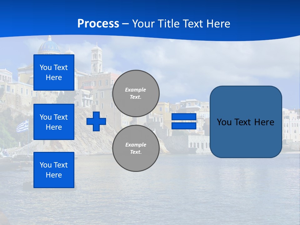 Flag People Vacations PowerPoint Template