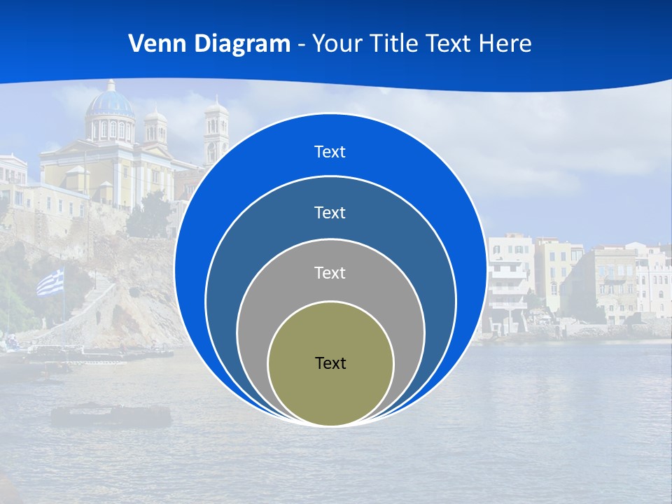 Flag People Vacations PowerPoint Template
