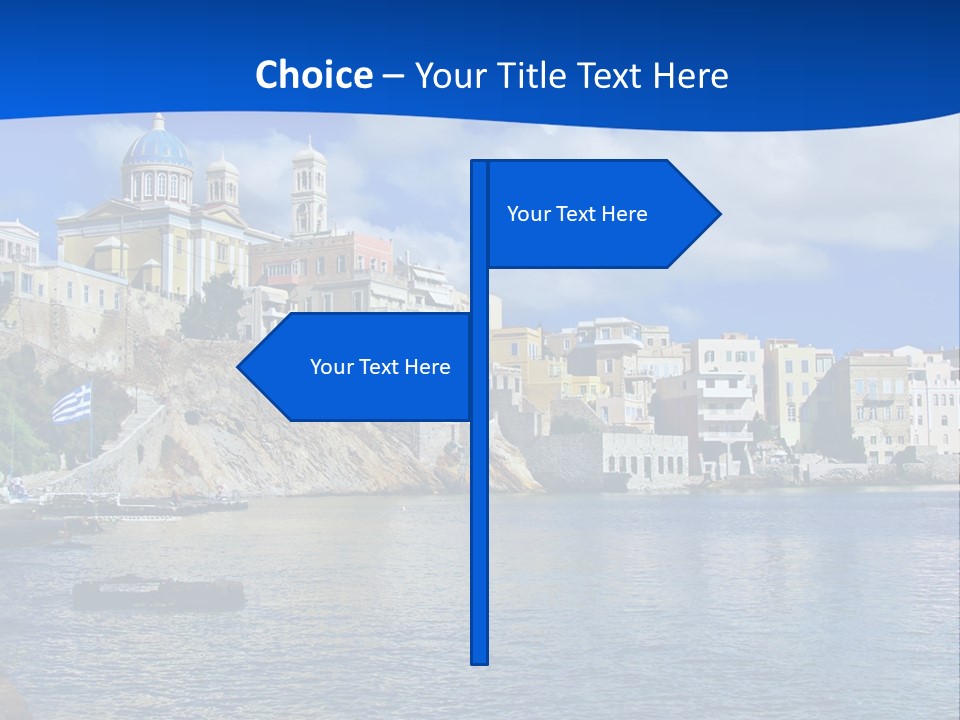 Flag People Vacations PowerPoint Template