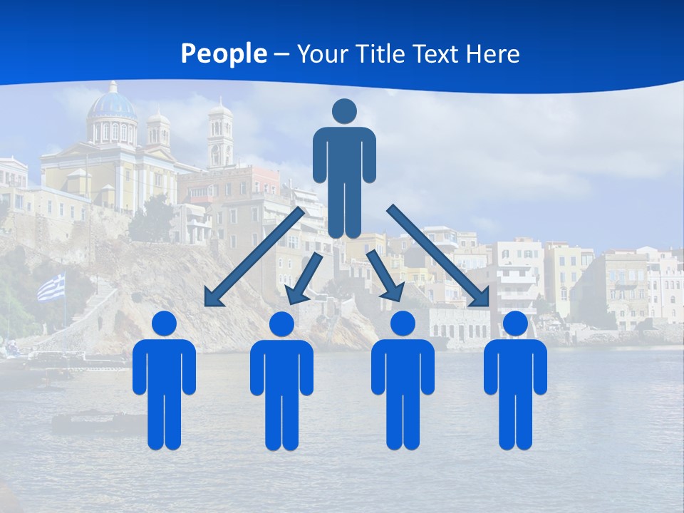 Flag People Vacations PowerPoint Template