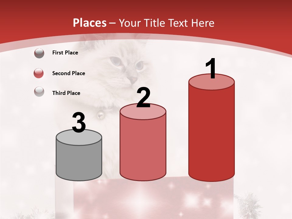 Fluffy Colour Snow PowerPoint Template