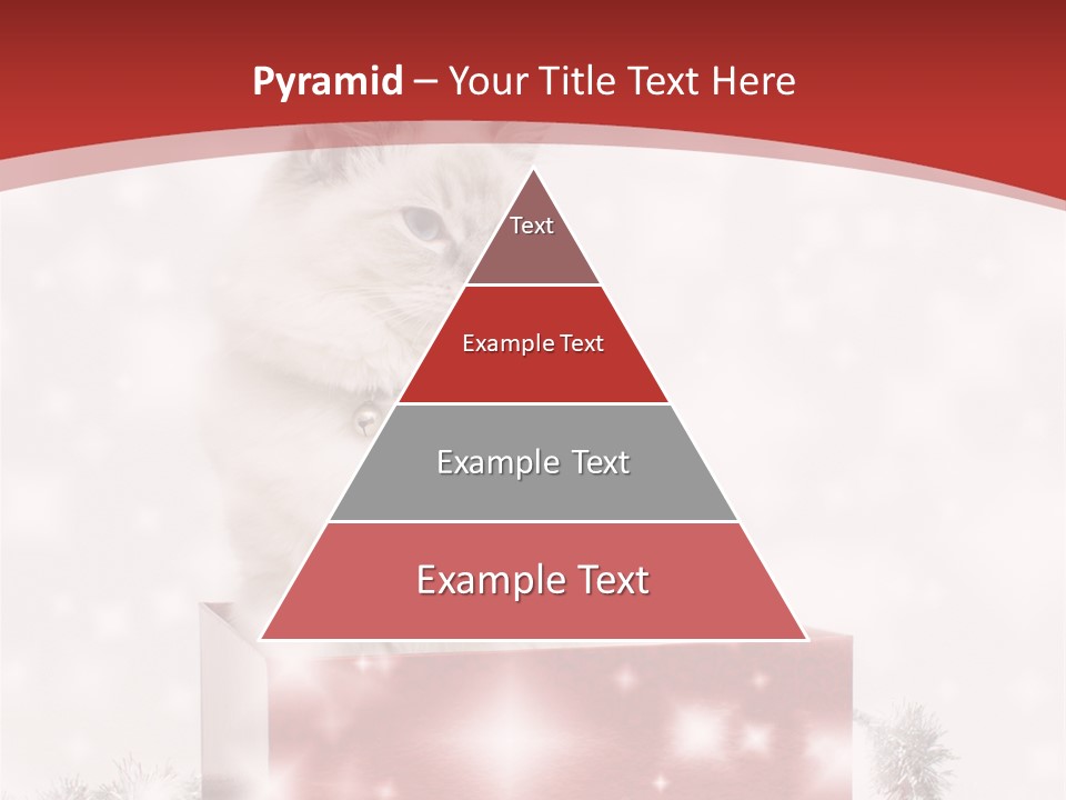 Fluffy Colour Snow PowerPoint Template