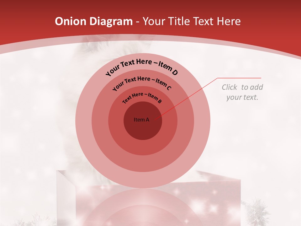 Fluffy Colour Snow PowerPoint Template