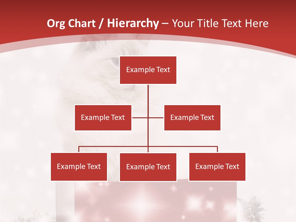 Fluffy Colour Snow PowerPoint Template