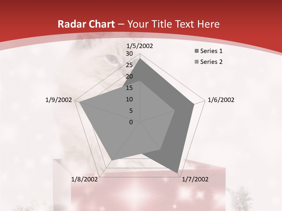 Fluffy Colour Snow PowerPoint Template