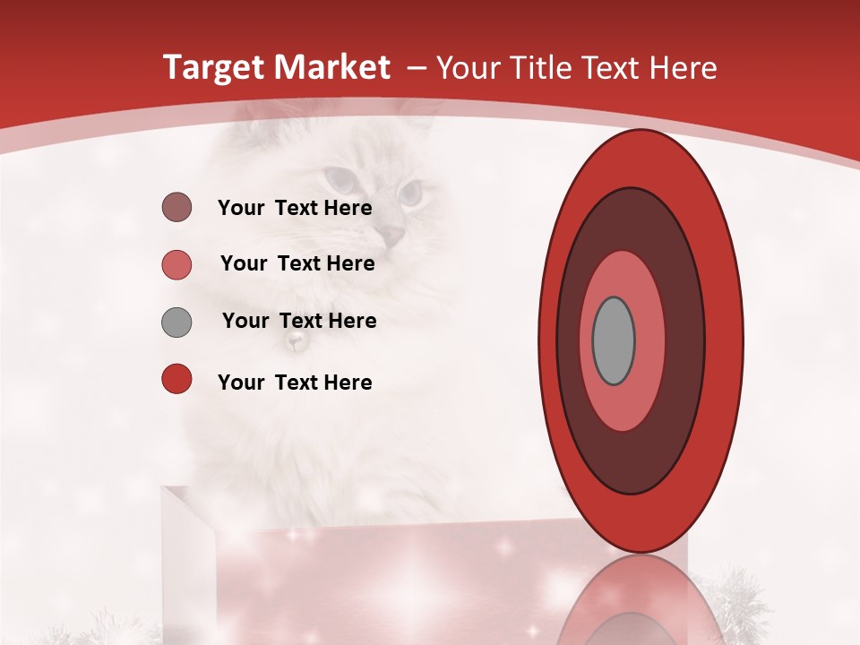 Fluffy Colour Snow PowerPoint Template