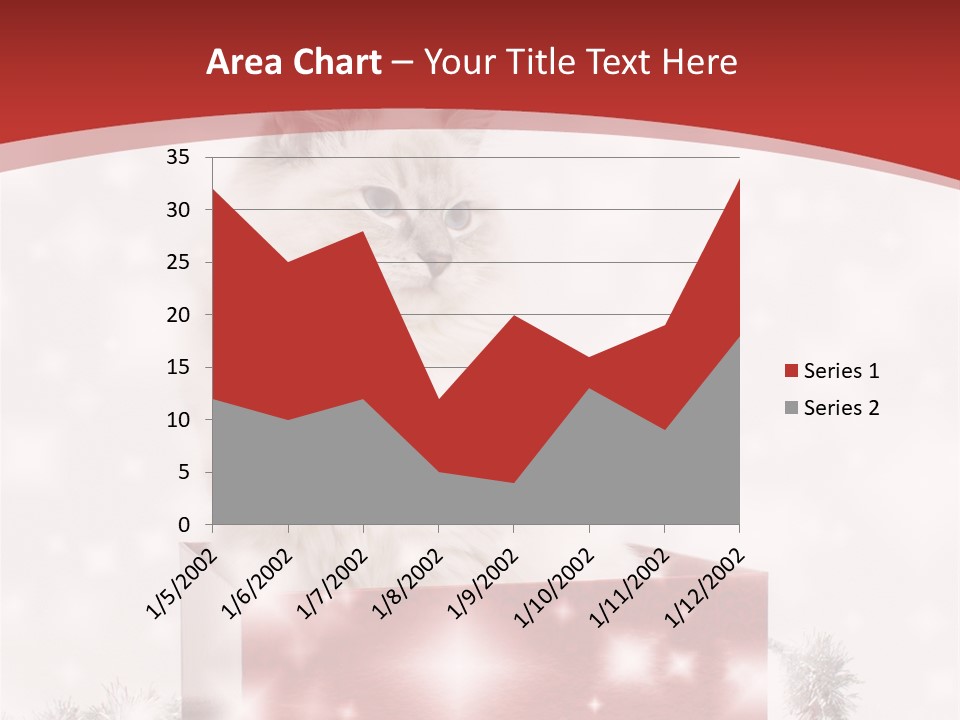 Fluffy Colour Snow PowerPoint Template