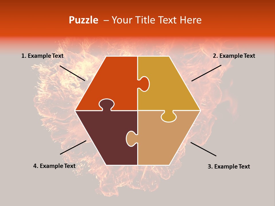 Background Danger Big PowerPoint Template