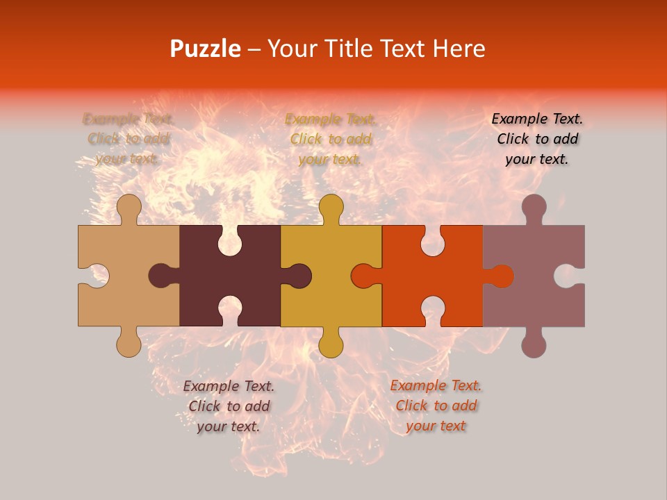 Background Danger Big PowerPoint Template