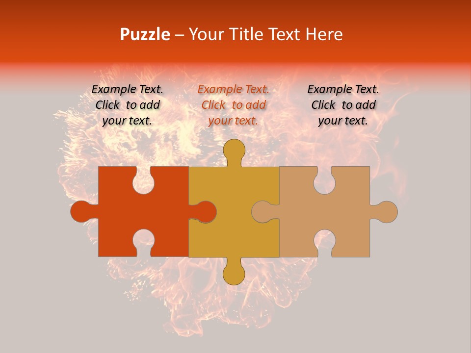 Background Danger Big PowerPoint Template